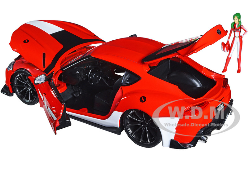 2020 Toyota Supra Red Graphics Miriya Sterling Diecast Figurine