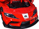 2020 Toyota Supra Red Graphics Miriya Sterling Diecast Figurine Robotech Hollywood Rides Series 1/24 Diecast Model Car Jada JA33679