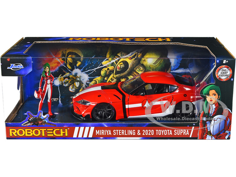 2020 Toyota Supra Red Graphics Miriya Sterling Diecast Figurine