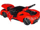 Ferrari SF90 Stradale Red Black Top Race + Play Series 1/18 Diecast Model Car Bburago 16015