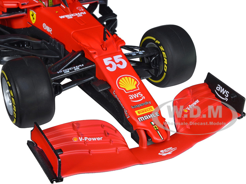 Ferrari SF21 #55 Carlos Sainz Formula One F1 Car Ferrari Racing
