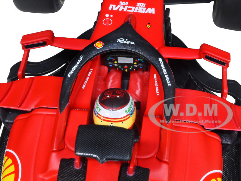 Ferrari SF21 #55 Carlos Sainz Formula One F1 Car Ferrari