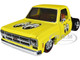 1976 GMC Sierra Grande 15 Custom Pickup Truck Yellow Mooneyes - Moon Automotive Faded Limited Edition 3000 pieces Worldwide 1/24 Diecast Model Car M2 Machines 40100-MJS01