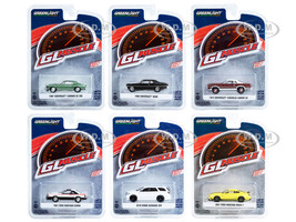 Greenlight Muscle Set 6 Cars Series 27 1/64 Diecast Model Cars Greenlight 13320