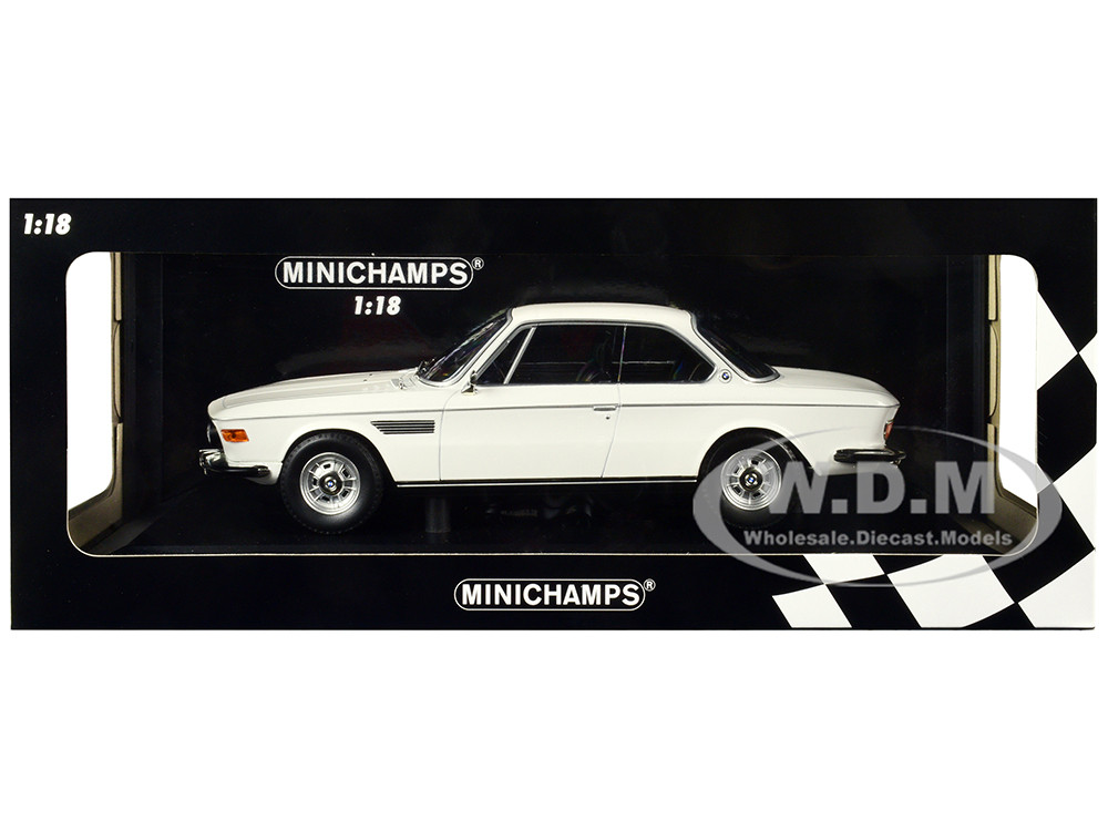 1968 BMW 2800 CS White Limited Edition 600 pieces Worldwide 1/18