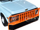 1969 Chevrolet C-30 Dually Wrecker Tow Truck Gulf Oil Welding Tire Collision Light Blue Orange 1/18 Diecast Car Model Greenlight 13624