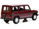 1980 Mercedes-Benz G-Model LWB Dark Red Black Stripes Limited Edition 402 pieces Worldwide 1/18 Diecast Model Car Minichamps 155038102