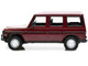 1980 Mercedes-Benz G-Model LWB Dark Red Black Stripes Limited Edition 402 pieces Worldwide 1/18 Diecast Model Car Minichamps 155038102