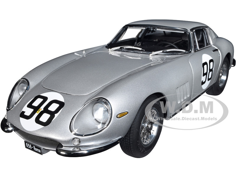 Ferrari 275 GTB/C #98 Renzo Sinibaldi Maurizio Grana 500 km Mugello 1966 Limited Edition 1000 pieces Worldwide 1/18 Diecast Model Car CMC M-211