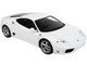 1999 Ferrari 360 Modena White DISPLAY CASE Limited Edition 84 pieces Worldwide 1/18 Model Car BBR P18172C