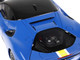 2019 Ferrari SF90 Stradale Azzurro Dino Blue Yellow White Stripes DISPLAY CASE Limited Edition 99 pieces Worldwide 1/18 Model Car BBR P18180F