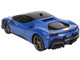 2019 Ferrari SF90 Stradale Azzurro Dino Blue Yellow White Stripes DISPLAY CASE Limited Edition 99 pieces Worldwide 1/18 Model Car BBR P18180F
