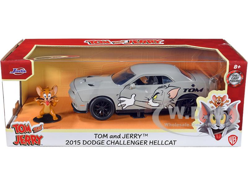 2015 Dodge Challenger Hellcat Gray Tom Graphics Jerry