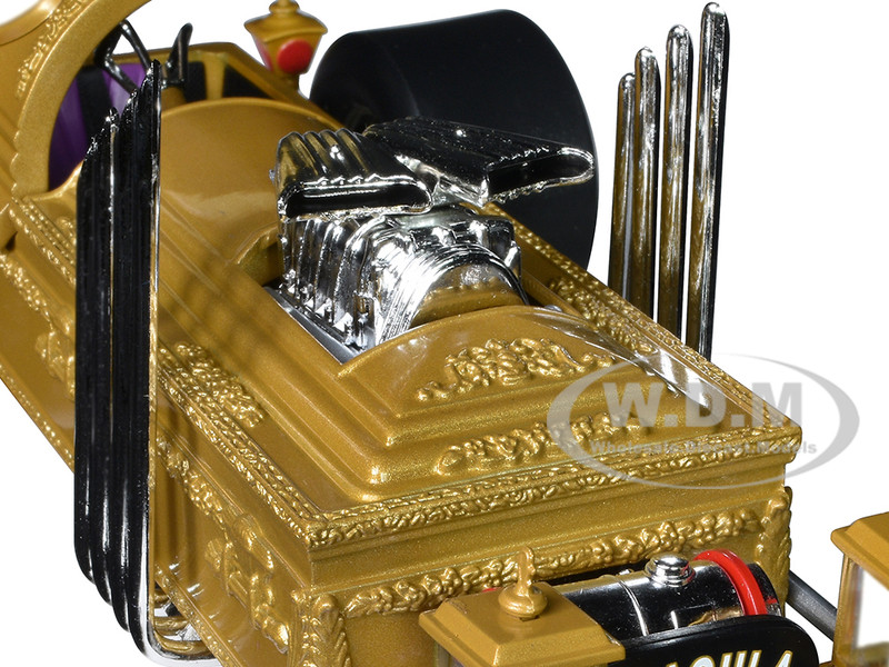 ミニカー　1/18 ジョージ バリス ドラギュラ(ゴールド) 「The Munsters」 [AWSS137] Auto World 1/ 18 ジョージ バリス ドラギュラ ゴールド (The