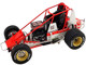 Winged Sprint Car #18 Brad Doty Coors Light National Sprint Car Hall of Fame Museum World of Outlaws 1986 1/18 Diecast Model Car ACME A1809525