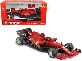 Ferrari SF21 #16 Charles Leclerc Formula One F1 World Championship 2021 Formula Racing Series 1/43 Diecast Model Car Bburago 36829CL