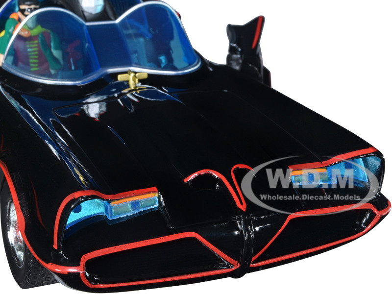 1966 Classic Batmobile with Diecast Batman The Joker The Penguin