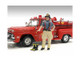 Firefighters Getting Ready Figure Boots Accessory 1/18 Scale Models American Diorama 76319