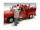 Firefighters Fire Captain Figure 1/24 Scale Models American Diorama 76418