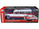 1959 Cadillac Eldorado Ambulance Red White 1/18 Diecast Model Auto World AW302