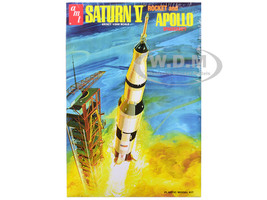 Skill 2 Model Kit Saturn V Rocket Apollo Spacecraft 1/200 Scale Model AMT AMT1174