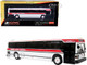 MCI Classic City Bus Liberty Lines Express BXM Fifth Ave. Manhattan Vintage Bus & Motorcoach Collection 1/87 HO Diecast Model Iconic Replicas 87-0389
