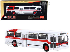 MCI Classic Transit Bus OC Transpo Ottawa 118 Kanata Vintage Bus & Motorcoach Collection 1/87 Diecast Model Iconic Replicas 87-0394
