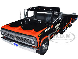 1970 Ford F-350 Ramp Truck Black Graphics Rice & Holman Bat Truck Limited Edition 400 pieces Worldwide 1/18 Diecast Model Car ACME A1801418