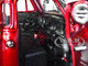 1951 Chevrolet 3100 Pickup Truck Lowrider Candy Red White Metallic Street Low Series 1/24 Diecast Model Car Jada 34292