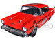 1957 Chevrolet 210 Hardtop Red Heavy Metallic Graphics Mr. Gasket Co. Limited Edition 6550 pieces Worldwide 1/24 Diecast Model Car M2 Machines 40300-95A