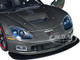 2005 Chevrolet Corvette C6-R Dark Gray Metallic Corvette Racing Bigtime Muscle Series 1/24 Diecast Model Car Jada 34117
