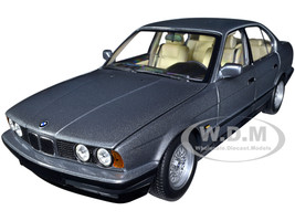 1988 BMW 535i E34 Gray Metallic 1/18 Diecast Model Car Minichamps 100024008