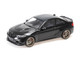 2020 BMW M2 CS Black Metallic Carbon Top Gold Wheels 1/18 Diecast Model Car Minichamps 155021021