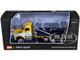 Kenworth T880 Day Cab Rogue Transfer Dump Body Truck Yellow White Chrome 1/64 Diecast Model DCP/First Gear 60-1416