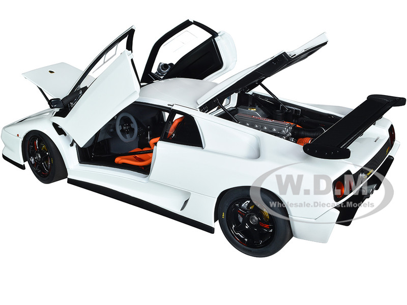 Lamborghini Diablo SV-R Impact White 1/18 Model Car Autoart 79149