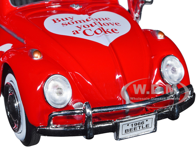 1966 Volkswagen Beetle Red Enjoy Coca-Cola Roof Rack Accessories 1