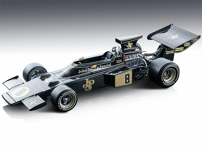 Lotus 72 #8 Emerson Fittipaldi John Player Special Winner Formula One F1 British GP 1972 Limited Edition 165 pieces Worldwide 1/18 Model Car Tecnomodel TM18-257A