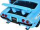 1971 Chevrolet Camaro Z/28 Light Blue White Stripes Bigtime Muscle Series 1/24 Diecast Model Car Jada 34201