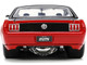 1965 Ford Mustang Custom Red Black Bigtime Muscle Series 1/24 Diecast Model Car Jada 34202
