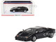 Lamborghini Countach 25th Anniversary Nero Black 1/43 Model Car True Scale Miniatures TSM430657