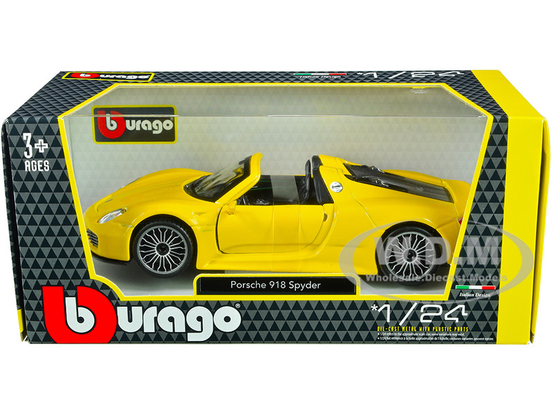 ミニカー Bburago Porsche 918 Spyder 1/24 Amazon.com: Bburago 1:24 Scale Porsche 918 Spyder Diecast