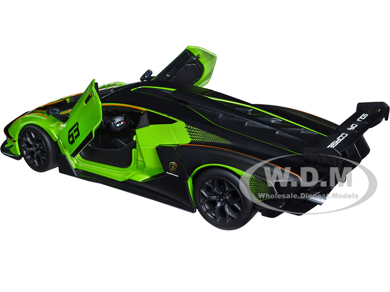 Lamborghini Essenza SCV12 #63 Green Metallic Black Squadra