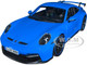 2022 Porsche 911 GT3 Blue Special Edition 1/18 Diecast Model Car Maisto 31458