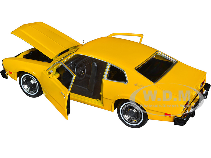 1974 Ford Maverick Yellow Forgotten Classics 1/24 Diecast Model