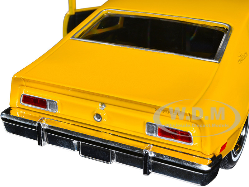 1974 Ford Maverick Yellow Forgotten Classics 1/24 Diecast Model