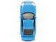 Porsche 911 GT3 RS Light Blue Black Accents Fast & Furious Movie 1/24 Diecast Model Car Jada 33667