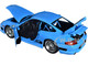 Porsche 911 GT3 RS Light Blue Black Accents Fast & Furious Movie 1/24 Diecast Model Car Jada 33667