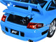 Porsche 911 GT3 RS Light Blue Black Accents Fast & Furious Movie 1/24 Diecast Model Car Jada 33667