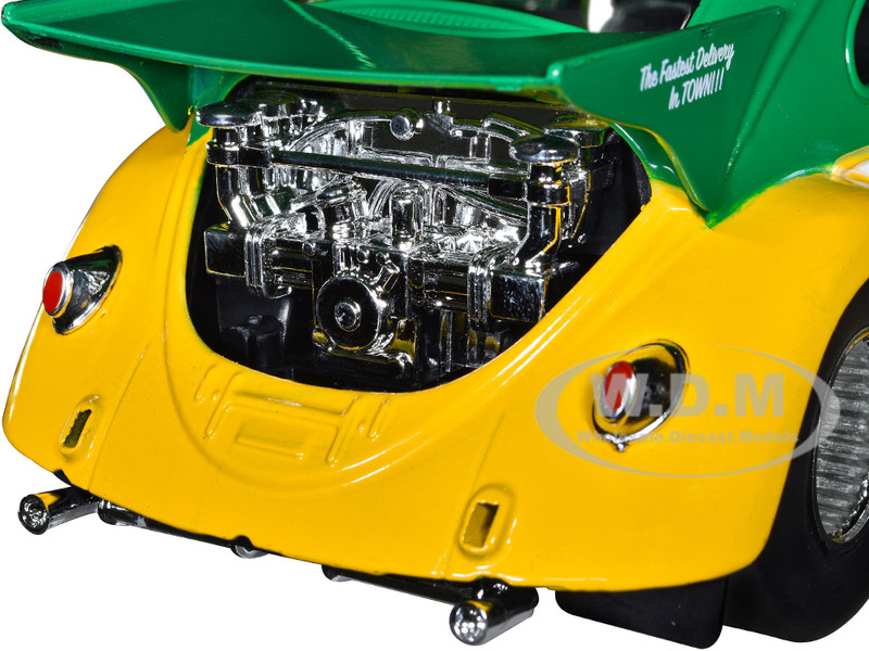 1959 Volkswagen Drag Beetle Green Yellow Michelangelo