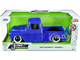 1955 Chevrolet Stepside Pickup Truck Matt Blue Just Trucks Series 1/24 Diecast Model Car Jada 34295